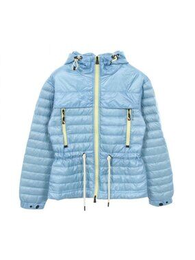 Moncler Grenoble Down Jacket Eibing Blue Nylon